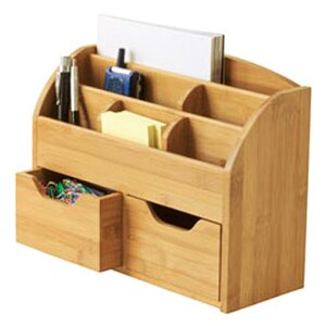 Bamboo Supplies Organizer