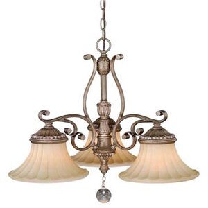 Avenant 3-Light Shaded Chandelier