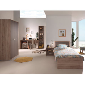 6-tlg. Schlafzimmer-Set Emma, 90 x 200 cm von Vi..