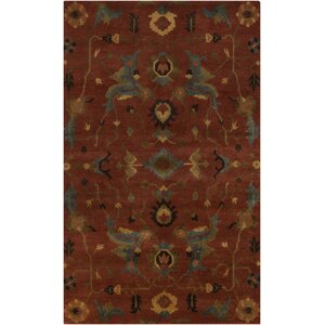 Alastair Burnt Sienna Area Rug