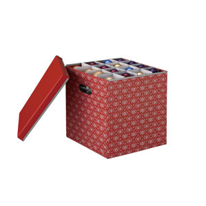 Christmas Ornament Storage You Ll Love Wayfair Holiday Ornament Storage