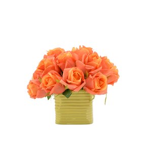 Florrie Orange Rose Bouquet