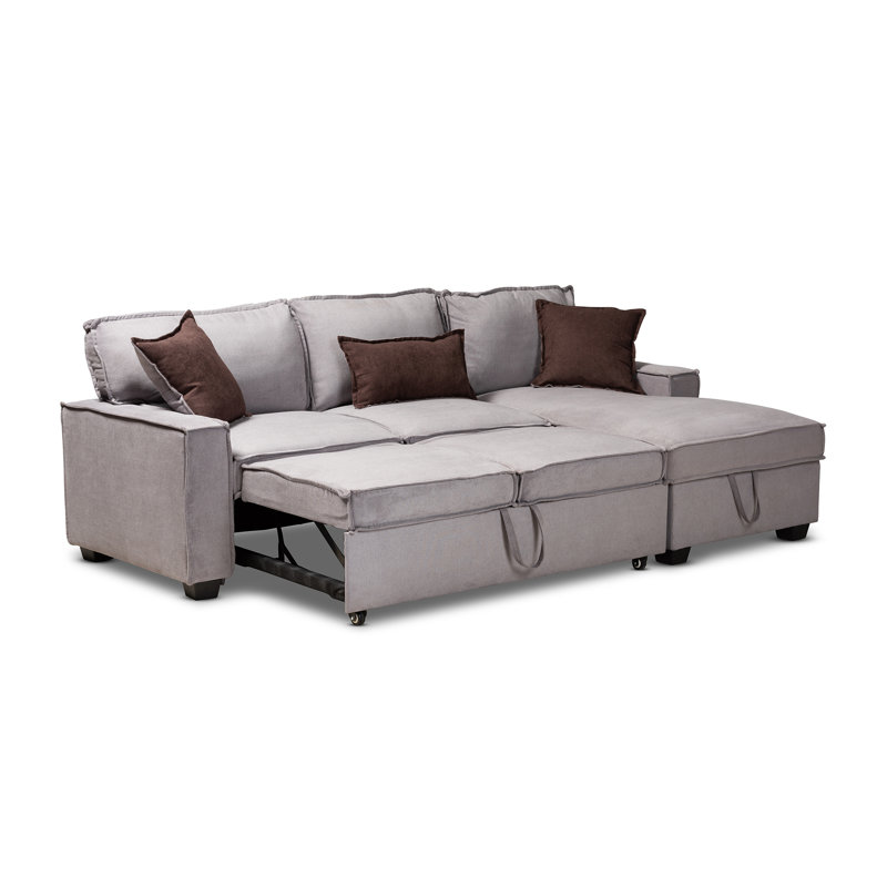 Hersh Modern And Contemporary Right Hand Facing Sleeper Sectional