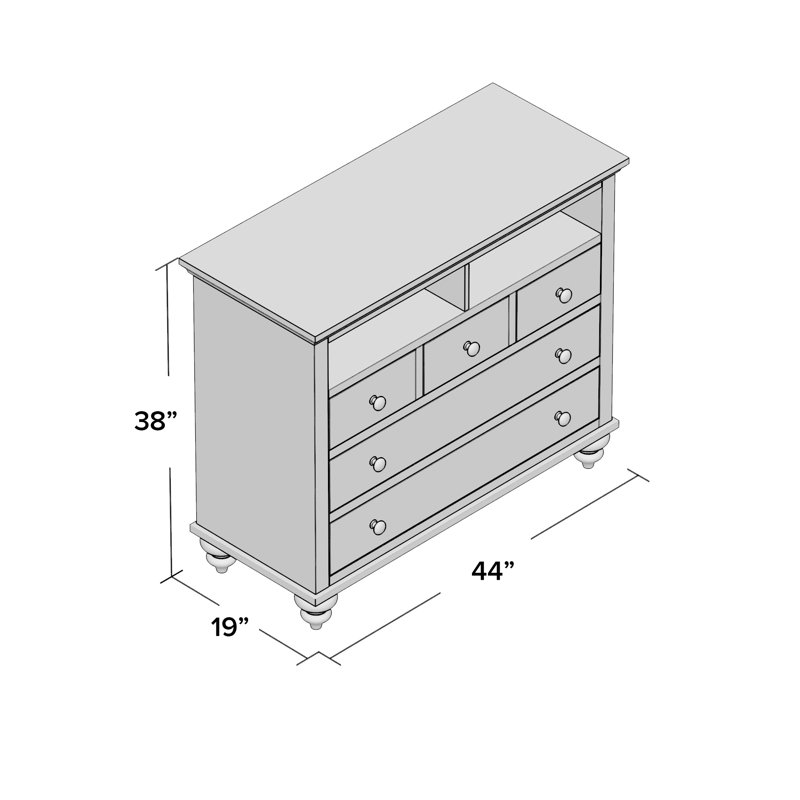Alcott Hill Willshire 3 Drawer Media Chest & Reviews Wayfair