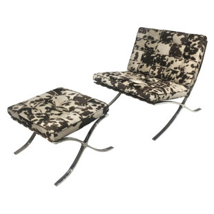 Animal Print Chair And Ottoman Wayfair Throggs Lounge Chair And Ottoman