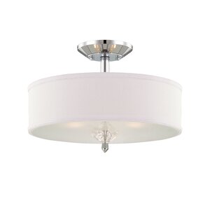 Aubre 3-Light Semi-Flush Mount