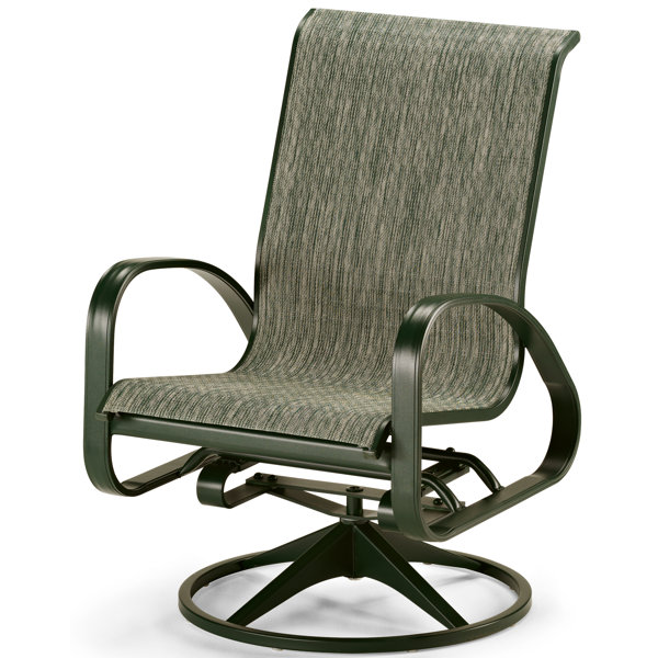 Sling Back Swivel Patio Chairs Wayfair