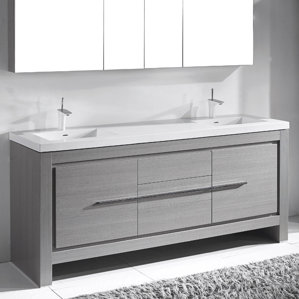 Double Bathroom Vanity Photos modern double bathroom vanities | allmodern Double Bathroom Vanity Photos modern double bathroom vanities | allmodern