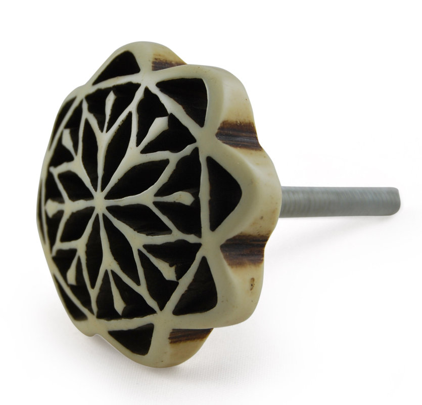 ArtisanalCreations Flower Novelty Knob & Reviews Wayfair