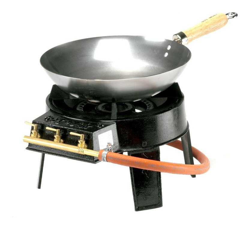 HotWok Original Wok 4 Piece Gas Burner Set Wayfair.co.uk