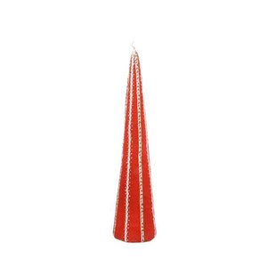 Holly Cone Tree Candle