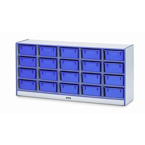 Single Tub 20 Compartment Cubby