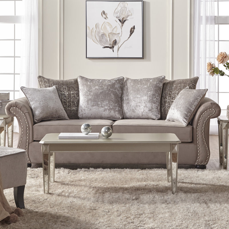 Alcott Hill Agnes Upholstery Sofa & Reviews Wayfair