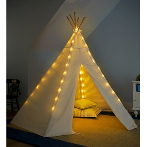 7' Teepee Battery Operated Lights Special Play Tent