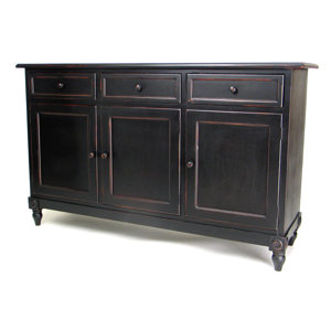 Leonard 3 Drawer 3 Door Accent Cabinet