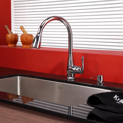Undermount Kitchen Sinks And Faucets kraus 30" x 18" undermount kitchen sink with faucet and soap Undermount Kitchen Sinks And Faucets kraus 30" x 18" undermount kitchen sink with faucet and soap