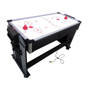 2-in-1 Sport Junior Air Hockey and Pool Table
