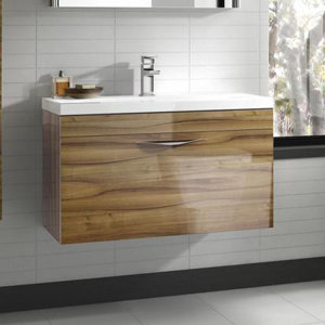 Ultra 81 cm Wandmontierter Waschtisch Memoir mit..