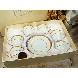 Espresso Cup and Saucer (Set of 6)