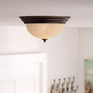 Master Bedroom Ceiling Light Wayfair Bilbrook 2 Light Flush Mount
