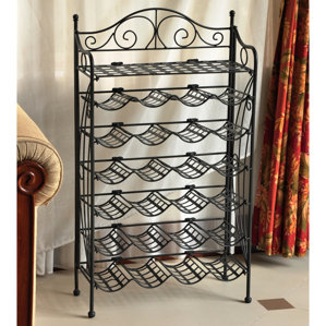Snowberry 24 Bottle Hanging Wine Rack ..