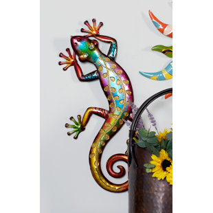 Lizard Wall Decor Wayfair Metal Lizard Wall Décor