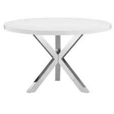 White Round Dining Table modern round dining + kitchen tables | allmodern White Round Dining Table modern round dining + kitchen tables | allmodern
