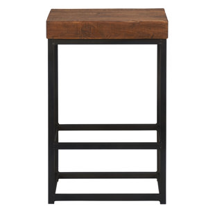 Modern Contemporary Barstool 36 Inch Seat Height Allmodern Grayson 24 Bar Stool