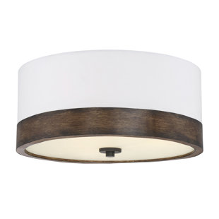 Flush Mount Drum Ceiling Light Wayfair Bulluck 3 Light Flush Mount