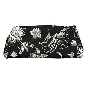 Traditional Bird Floral Bath Towel