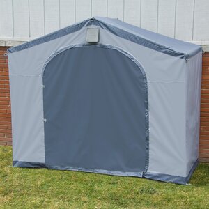 StorageHouse 6 ft. W x 2 ft. D Plastic Portable Tool Shed
