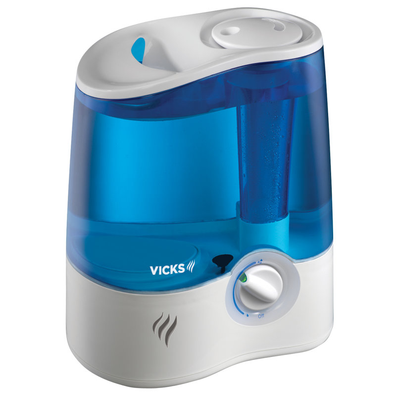 Vicks 1.2 Gal. Cool Mist Ultrasonic Tabletop Humidifier & Reviews Wayfair