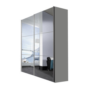 Schwebetürenschrank Solutions Bianco, 216 cm H ..