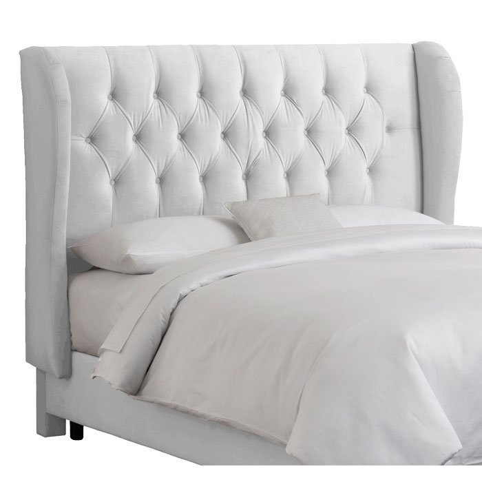 Tufted Upholstered Wingback Headboard & Reviews Joss & Main