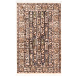 One-of-a-Kind Orangetree Hand-Knotted Beige/Ivory Area Rug