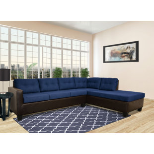 Microfiber Sectionals You Ll Love Wayfair Brewster Sectional