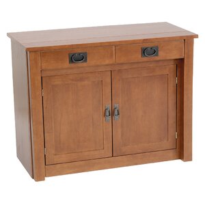 Shaker Mission Style Expanding Accent Cabinet