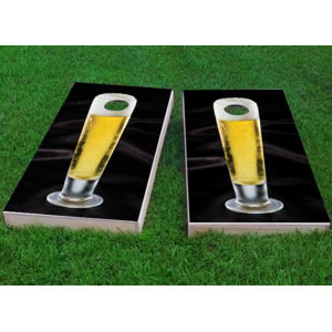 Nice Cold Tall Beer Cornhole Game (Set of 2)