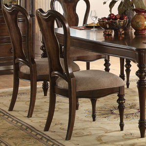 Wentzel Upholstered Dining Chair (Set of 2) by A..