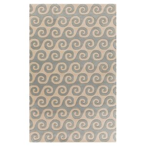 Brickyard Light Gray/Cream Area Rug