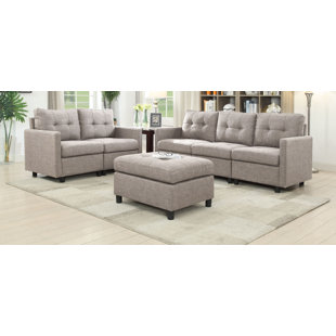 Apartment Size Living Room Sets You Ll Love Wayfair Weybridge 3 Piece Living Room Set
