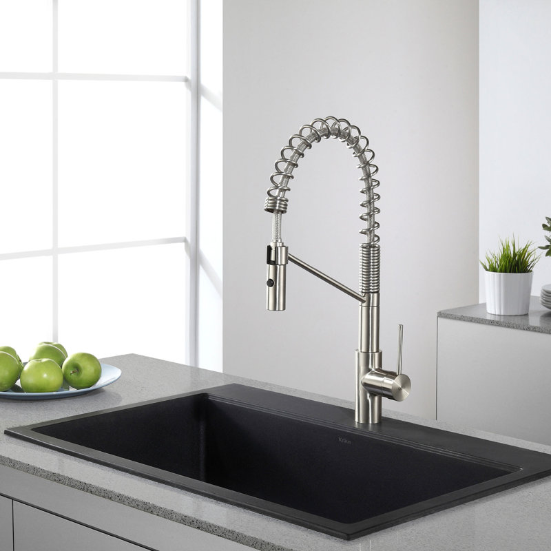 Kraus 31 L X 20 08 W Undermount Topmount Kitchen Sink Wayfair 31 L X 20 08 W Undermount Topmount Kitchen Sink