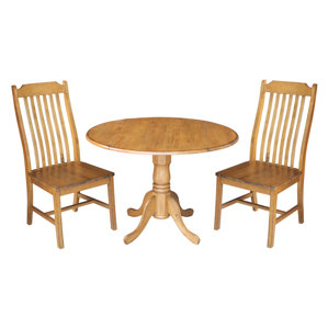 Tippecanoe 3 Piece Bistro Set by Loon Peak
