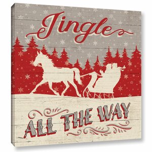 Holiday in the Woods Graphic Art on Wrapped Canvas