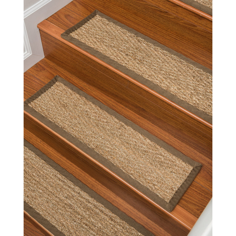 Natural Area Rugs Beach Seagr Carpet Beige Stair Tread Reviews Beach Seagr Carpet Beige Stair Tread