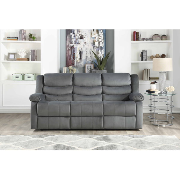Grey Suede Couch Wayfair
