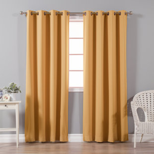 Orange Curtains D You Ll Love Wayfair Quickview