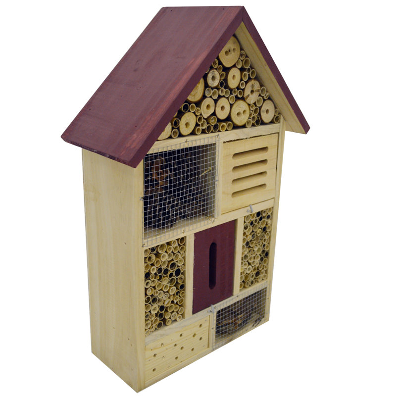 Insect, butterfly, bee cottage hanging bird house