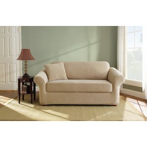 Box Cushion Loveseat Slipcover (Set of 2)