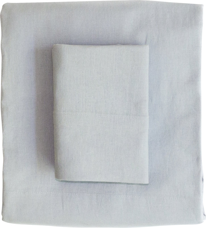 Nine Space Linen & Cotton Sheet Set & Reviews Wayfair